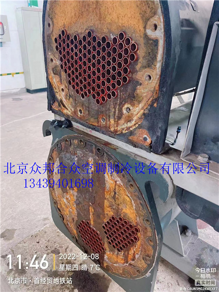 中央空調冷凝器更換銅管